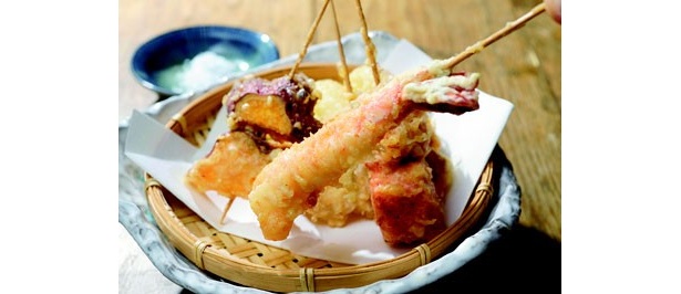 【写真】ヨダレものの天串ラインナップ