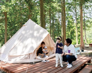 家族で楽しめる施設がいっぱい！熊本・菊池「四季の里旭志キャンプ場」