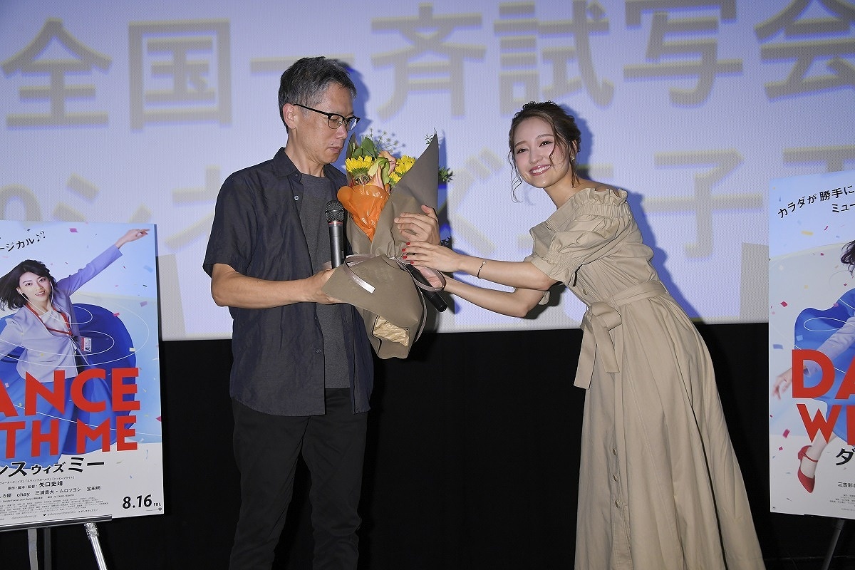 7月9日は、109シネマズ二子玉川で行われたスペシャルトークイベントにchayと矢口監督が登壇