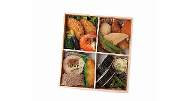 郷弁「足柄牛太巻弁当」(1000円)