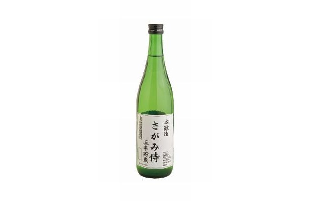 綾瀬市の日本酒「本醸造さがみ侍 五年貯蔵」(1400円/720ml)