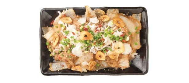「炭火・七輪 ホルモン焼 珍満」の「大和名物 やわらかホルモン炒め」(609円)