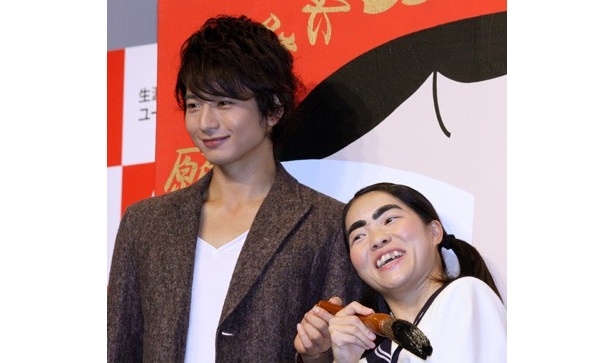ツーショットにイモトさんはドキドキ