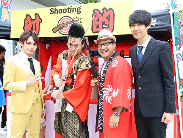 矢野勝也さん、岩部彰さん、祇園