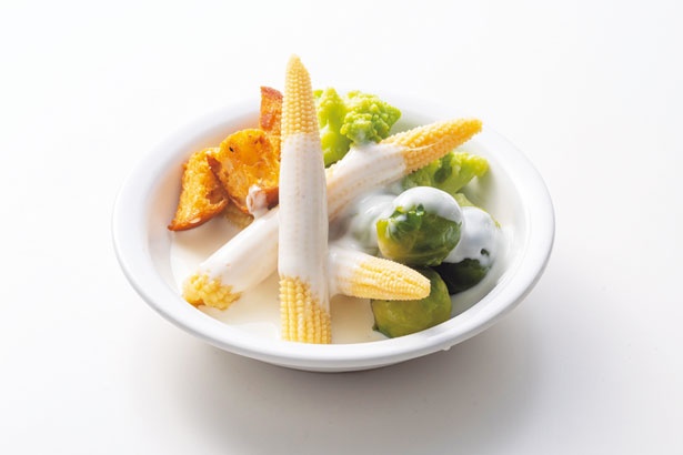 冷製チーズフォンデュ/大阪タカシマヤ 屋上ビアガーデン