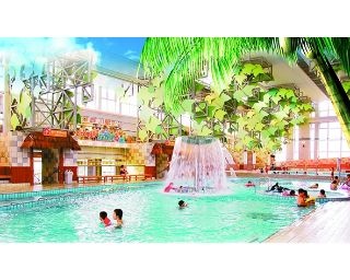 天気を気にせず遊べる！栃木県内最大級の屋内プールで毎年恒例のハワイアンイベント開催