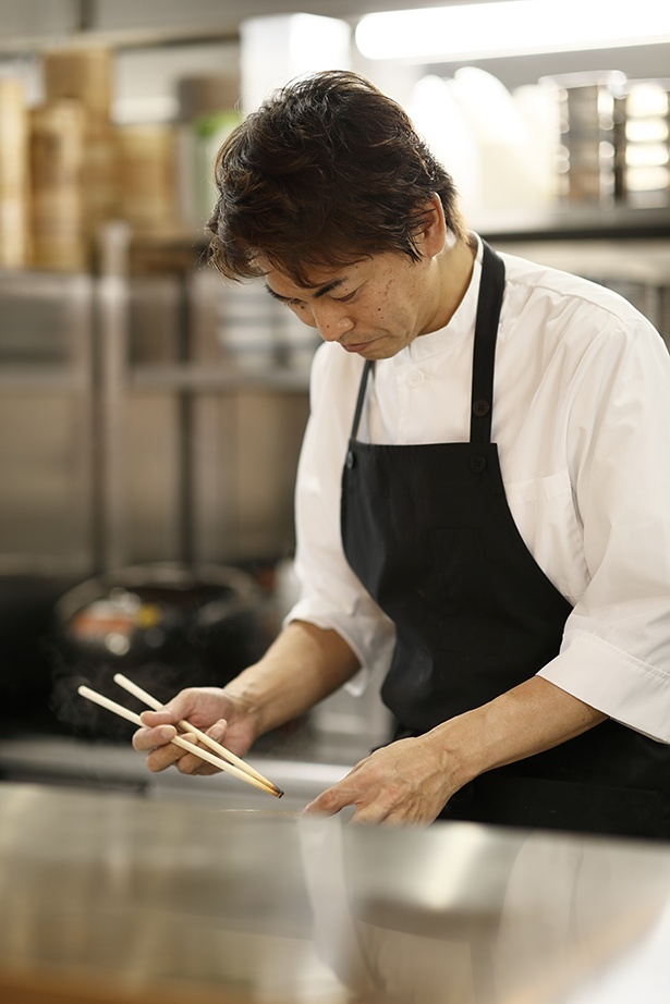 「『幸先坂』は料理人としての20年の経験の集大成です」と服部さん