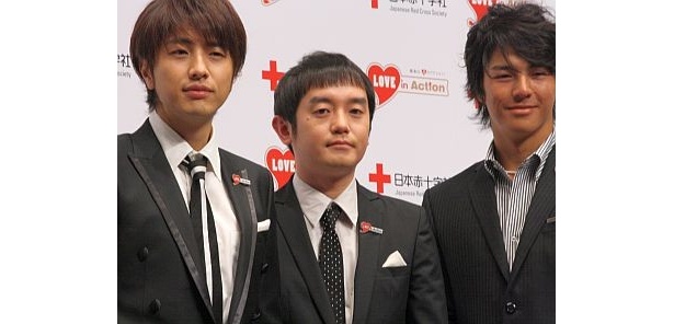 ゆずの2人と石川遼選手