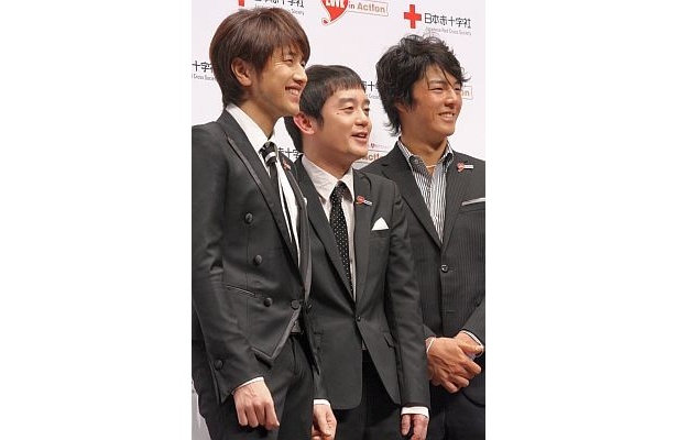 楽しそうな3人