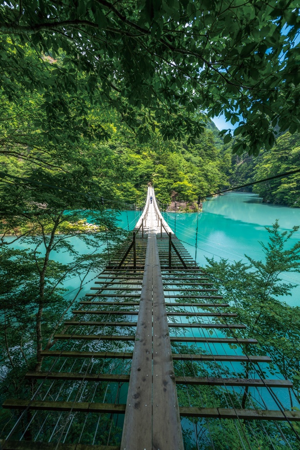 夢のつり橋(静岡県川根本町)