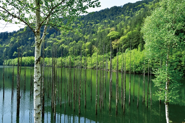 自然湖(長野県王滝村)