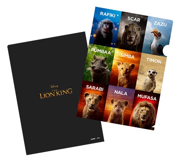 【Disney Classics MARKET 限定グッズ】クリアファイル(432円)