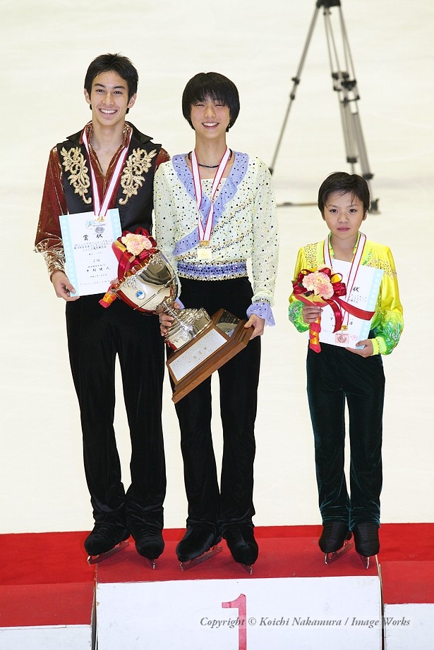 【写真を見る】2009年、全日本ジュニアの表彰式写真