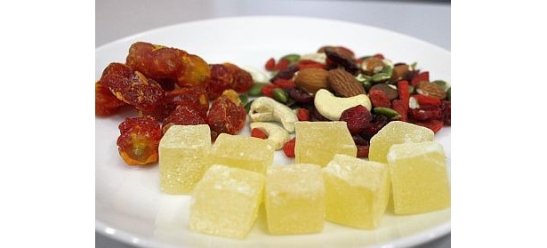 ドライフルーツや干し野菜はお酒にも合う♪