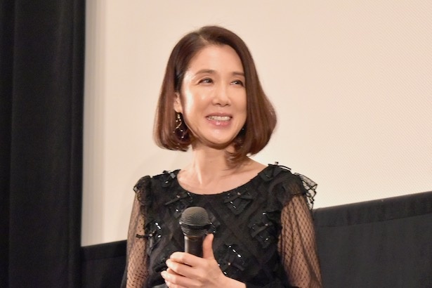 筒井真理子 自分の映画で涙が 映画 よこがお 大阪舞台挨拶 ウォーカープラス