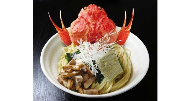 麺の坊 晴れやか（愛知県・刈谷）……ズワイ蟹のカニ味噌つけ麺（950円/夜10杯限定）