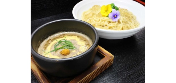 麺屋あっ晴れ つけめん堂（愛知県・知多郡）……超濃厚つけめん～春の予感ラ・ラ・ラ～（880円/1日10杯限定）