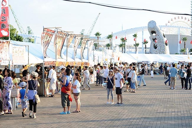 関西最大級の盆踊り大会 兵庫県神戸市で こうべ海の盆踊り19 開催 ウォーカープラス