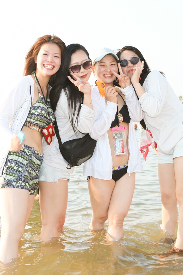 「RINKU BEACH FES 2019」で見つけた水着美女