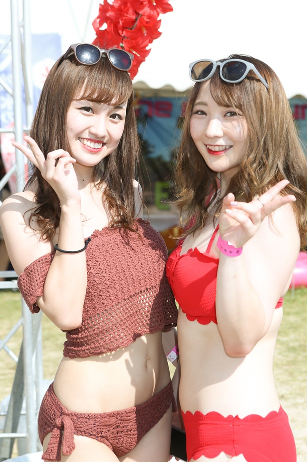 「RINKU BEACH FES 2019」で見つけた水着美女