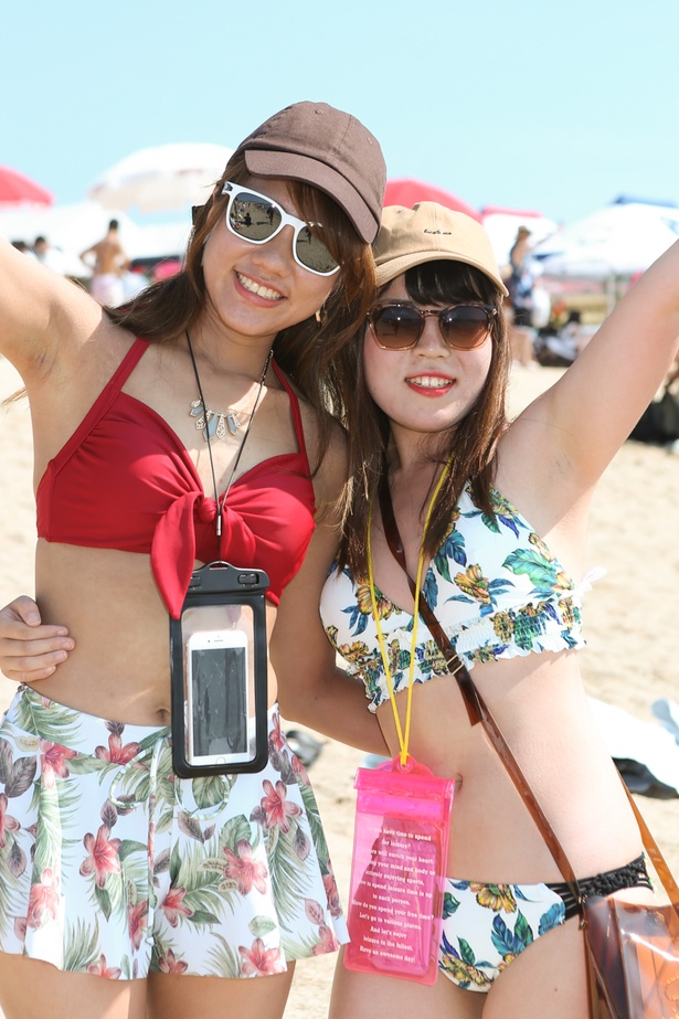 「RINKU BEACH FES 2019」で見つけた水着美女