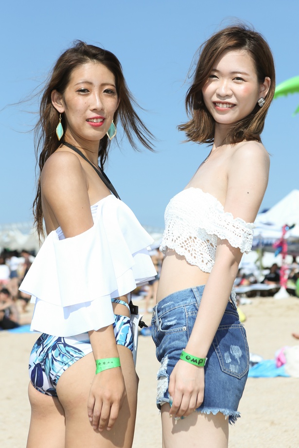 「RINKU BEACH FES 2019」で見つけた水着美女