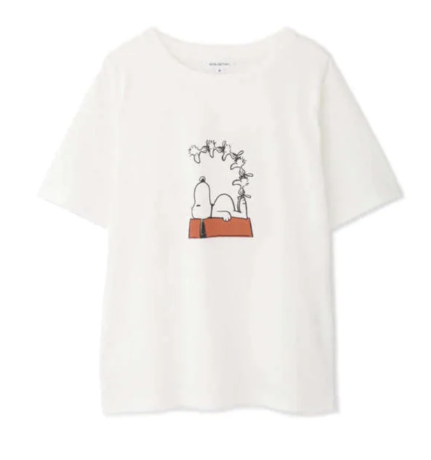 NATURAL BEAUTY BASIC「Tシャツ(PEANUTS)」(税抜4000円)※Mサイズ