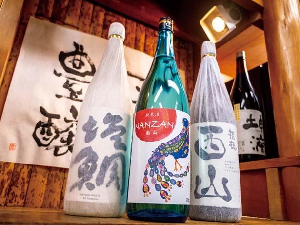 店主は現在まで6種類の純米酒をプロデュース/津之喜酒舗