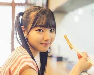 【#SKE48の彼女とラーメンなう vol.21】チームEの末永桜花ちゃんと中華そばを食べたら…♥