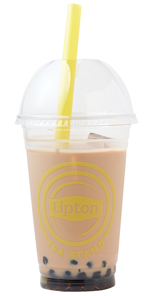 紅茶のおいしさを味わおう！「(アールグレイ)タピオカ・ロイヤルミルクティー」(680円) / Lipton TEA STAND