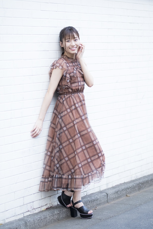 「カップリング(ロマンティックなサヨナラ)でちっひー(川上千尋さん)とダブルセンター曲をいただけたのでうれしかったです」内木志さん(NMB48)