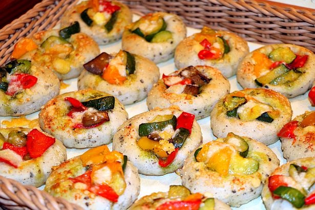 「夏野菜のフォカッチャ」