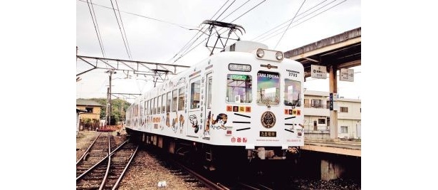 09年3月に登場したデザイン列車「たま電車」