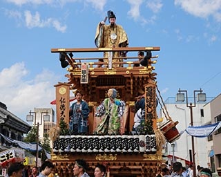 関東三大祭のひとつとも称される「石岡のおまつり(常陸國總社宮例大祭)」開催
