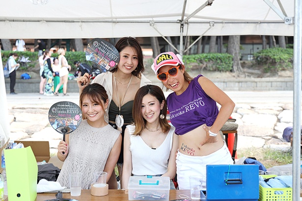 「Fukuoka REVO Beach Fes at ももち浜2019」で見つけた美女たち