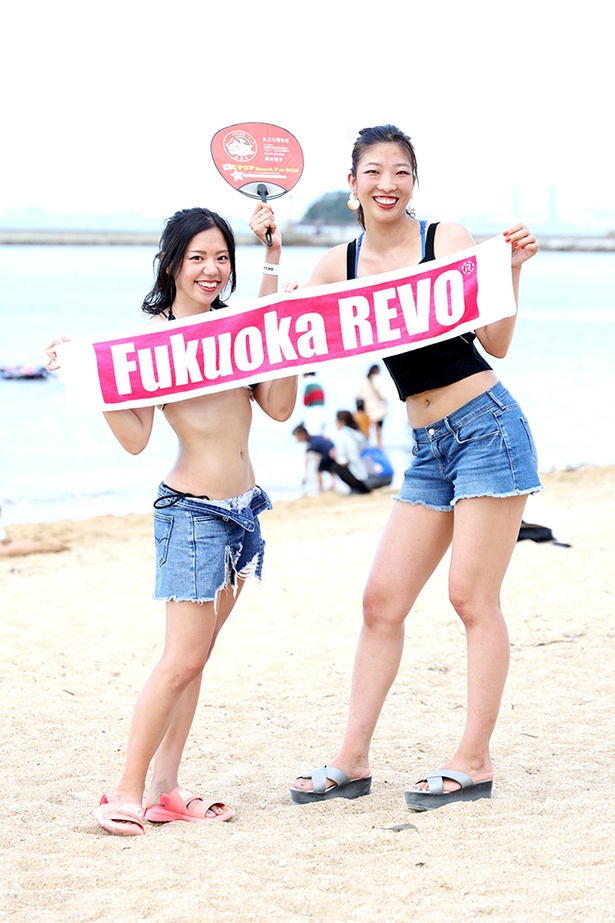 「Fukuoka REVO Beach Fes at ももち浜2019」で見つけた美女たち