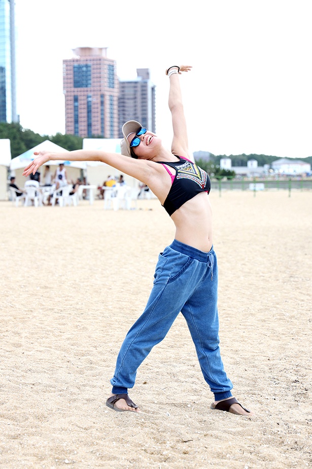 「Fukuoka REVO Beach Fes at ももち浜2019」で見つけた美女たち