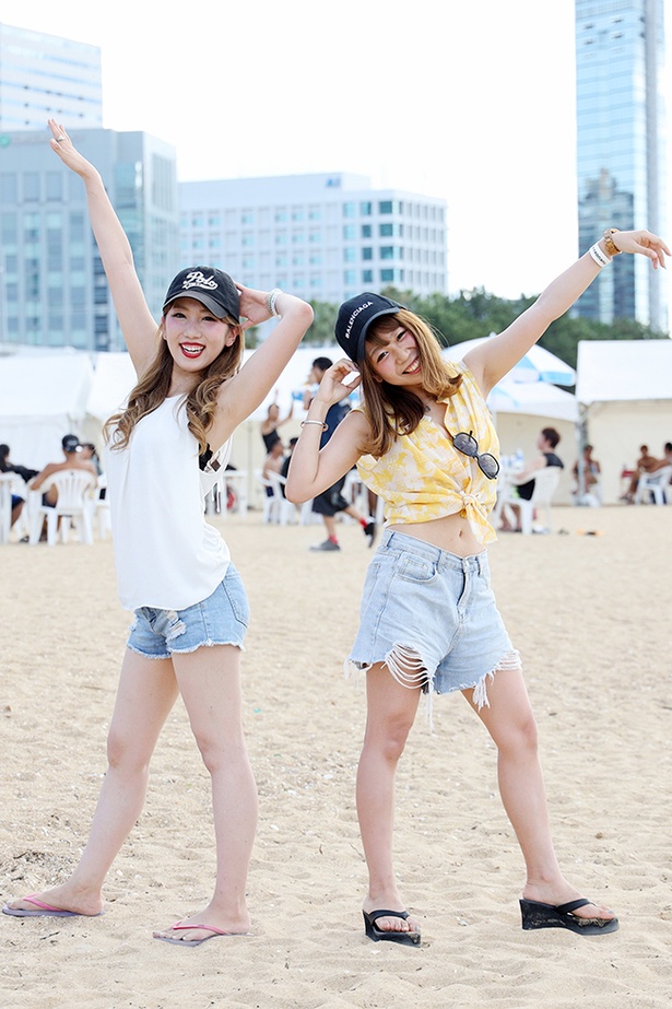 「Fukuoka REVO Beach Fes at ももち浜2019」で見つけた美女たち