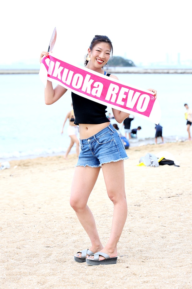 「Fukuoka REVO Beach Fes at ももち浜2019」で見つけた美女たち