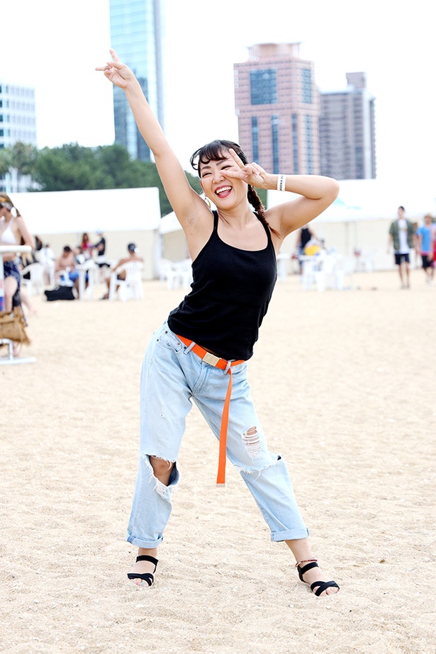 「Fukuoka REVO Beach Fes at ももち浜2019」で見つけた美女たち