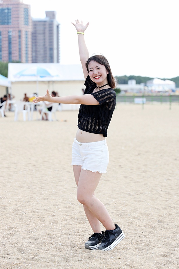 「Fukuoka REVO Beach Fes at ももち浜2019」で見つけた美女たち
