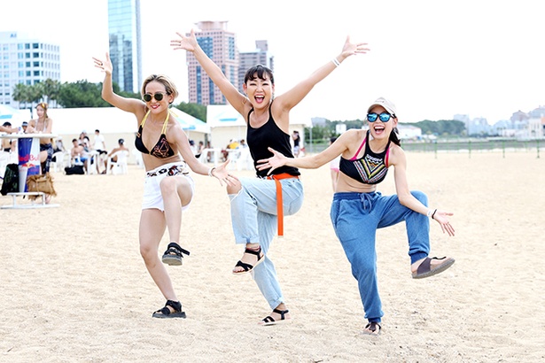 「Fukuoka REVO Beach Fes at ももち浜2019」で見つけた美女たち