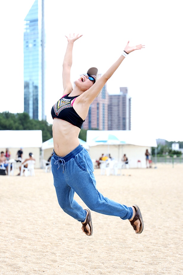 「Fukuoka REVO Beach Fes at ももち浜2019」で見つけた美女たち