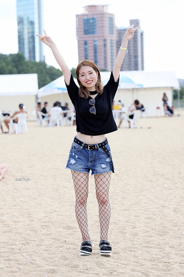 「Fukuoka REVO Beach Fes at ももち浜2019」で見つけた美女たち