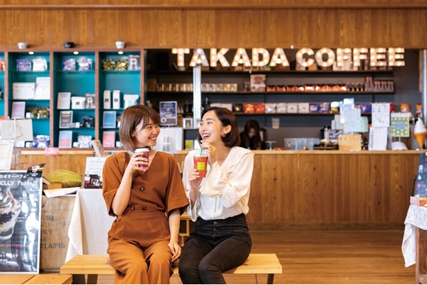 自家焙煎の「TAKADA COFFEE」。 / 道の駅 センザキッチン