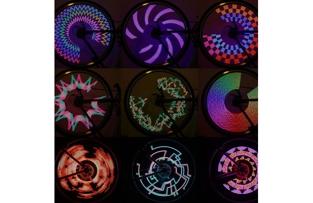 【画像】ド派手な発光パターンは9種類！　色や点等速度をカスタマイズすることもできる