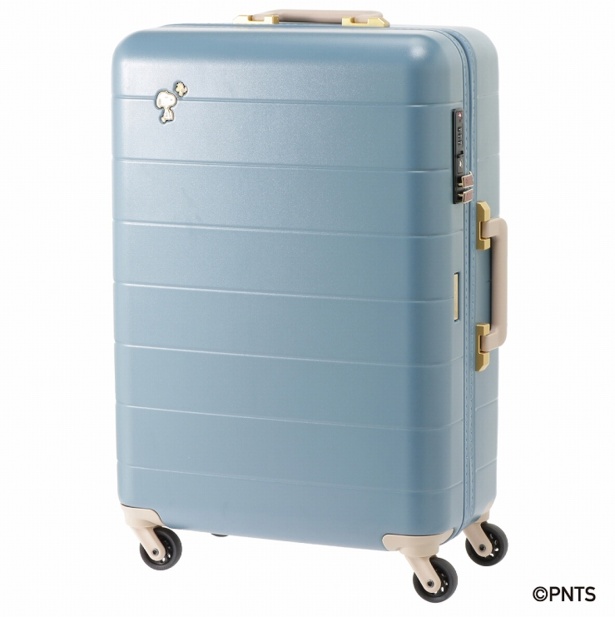 【写真を見る】「トロトゥール スヌーピー スーツケース」(2万5920円)※ブルー/サイズ：W47×W66×D23cm