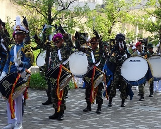 華麗なるマーチングバンドも登場！イオンモール堺鉄砲町でインドネシアイベントを開催