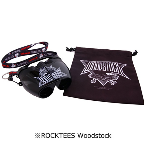 ブラックボディの“ROCKTEES Woodstock”は、ロックテイストなロゴと、お昼寝するウッドストックのギャップがかわいい