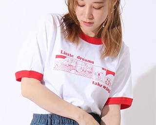 スヌーピーの新作Tシャツがキュート！秋にはインナーとしても大活躍